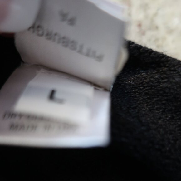 Womens Barbara Wells Black V-Neck Cardigan Sweater L - Picture 10 of 10